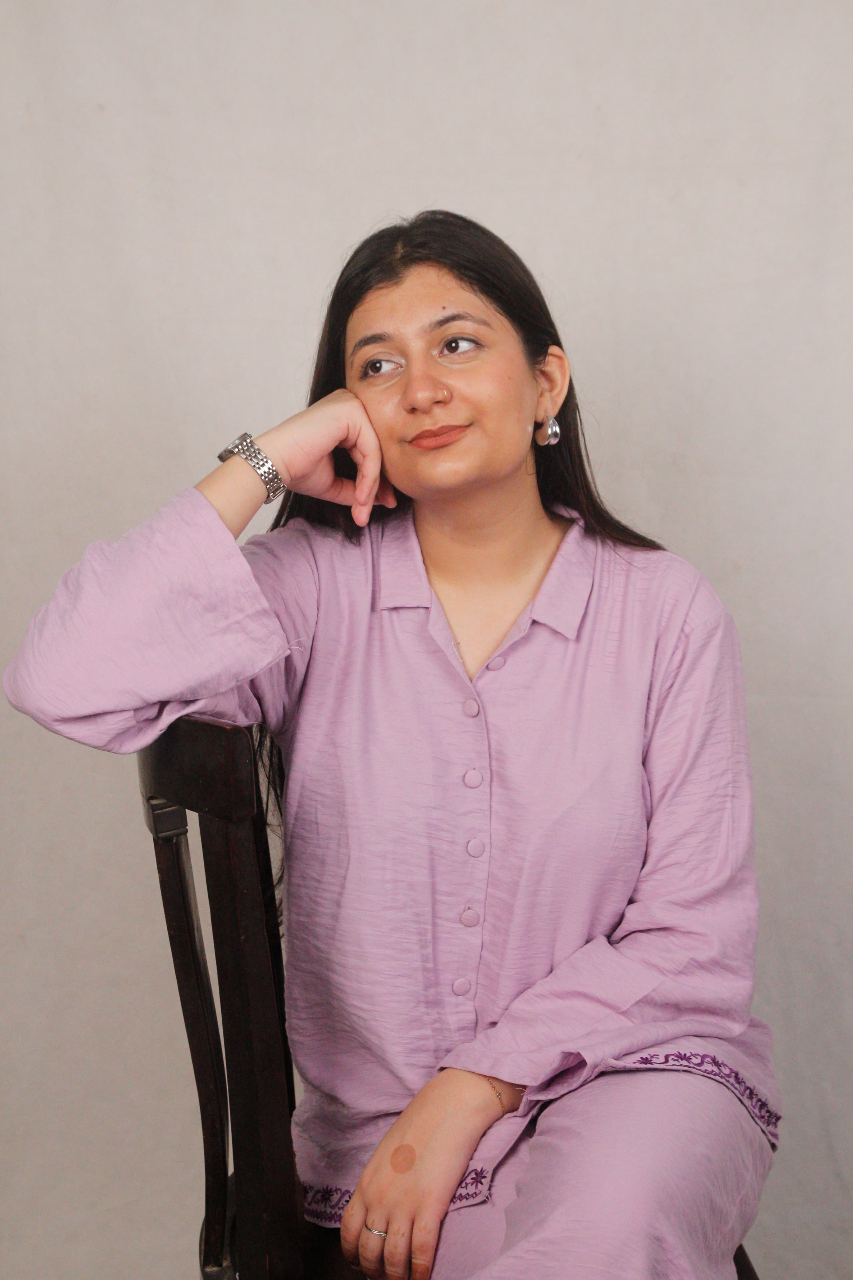 Embroidered Shirt Set